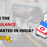 When was the first ambulance service started in India