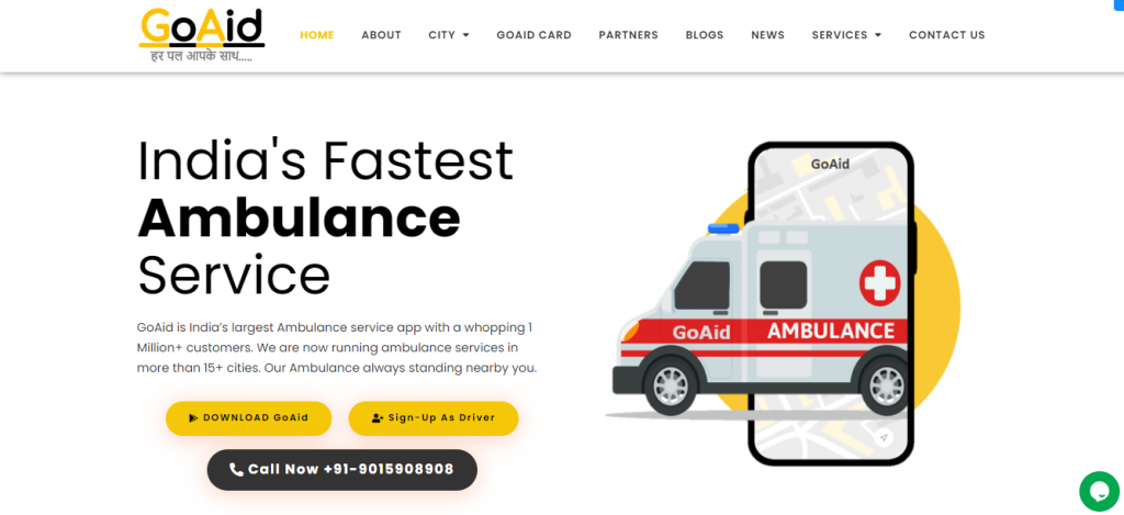 Ambulance Service in Delhi