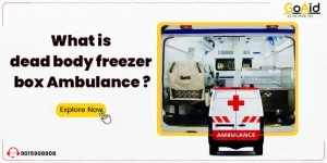 dead body freezer box ambulance service