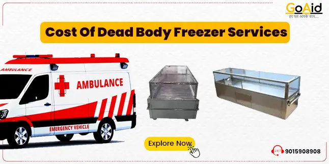 dead body freezer services