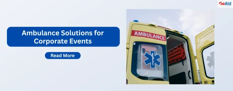 Ambulance Solutions for Corporate Events