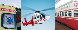 Cost Comparison: Train Ambulance vs Air Ambulance vs Road Ambulance