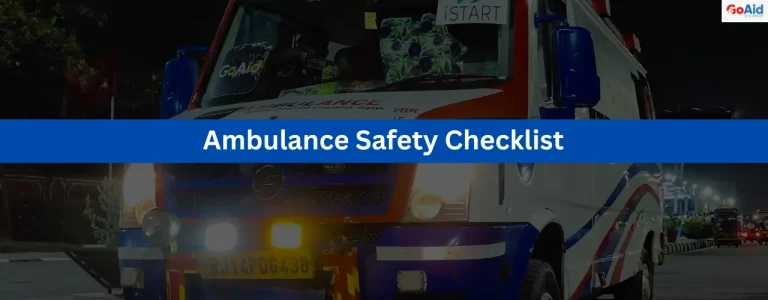 Ambulance Safety Checklist