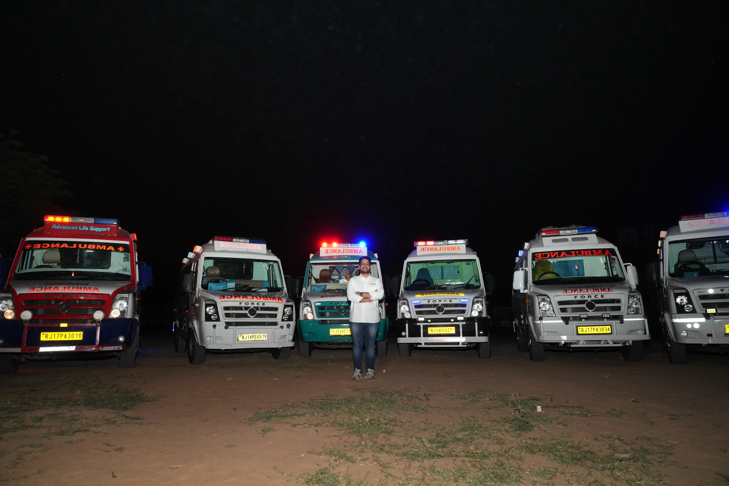 Night Ambulance Service in Jaipur