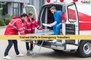 Trained EMTs in Emergency Transfers