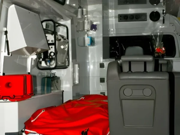 dead body transfer ambulance